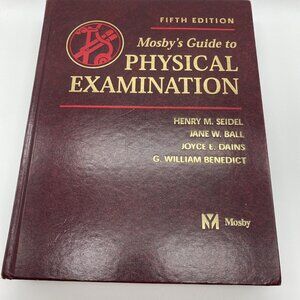 Mosby's Guide To Physical Examination 5th Edition -Seidel, Ball, Dains, Benedict